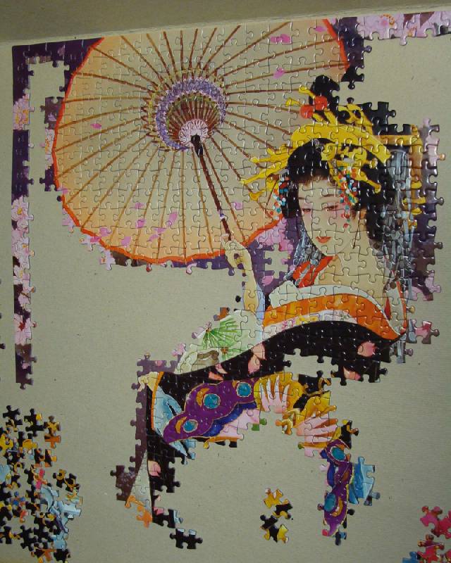 Иллюстрация 23 из 33 для Пазл-1500 "Цветущая сакура" (14475) | Лабиринт - игрушки. Источник: ЛиС-а