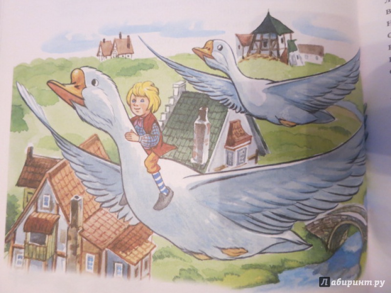 Иллюстрация 11 из 28 для Чудесное путешествие Нильса с дикими гусями - Сельма Лагерлеф | Лабиринт - книги. Источник: Юта