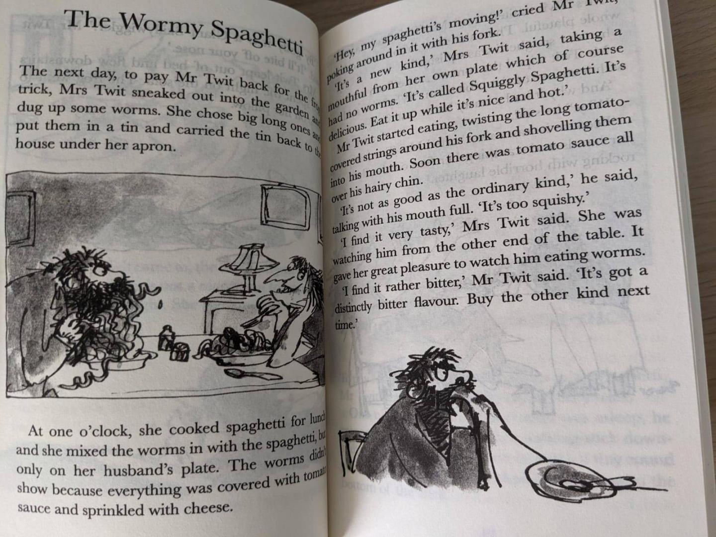 Иллюстрация 17 из 17 для The Twits - Roald Dahl | Лабиринт - книги. Источник: Mary