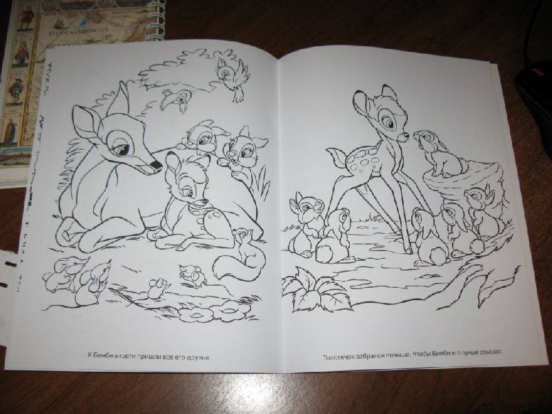 Иллюстрация 11 из 11 для Волшебная раскраска "Бемби" (№ 1192) | Лабиринт - книги. Источник: kootova