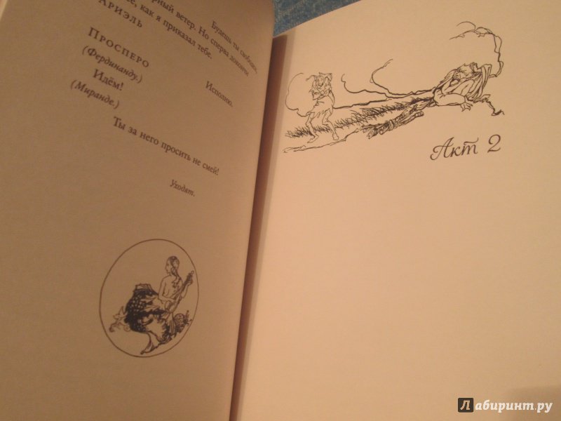 Иллюстрация 45 из 74 для Буря - Уильям Шекспир | Лабиринт - книги. Источник: NiNon
