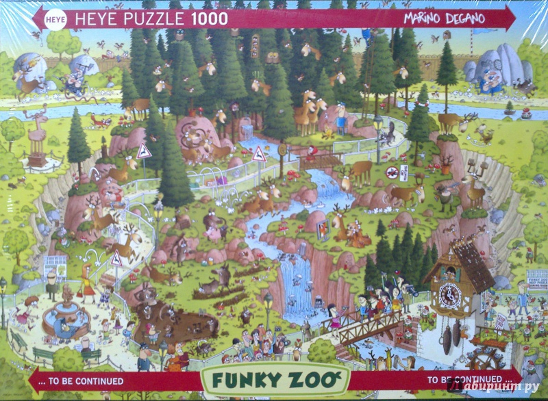 Иллюстрация 15 из 42 для Puzzle-1000 Лесной зоопарк | Лабиринт - игрушки. Источник: Mousse