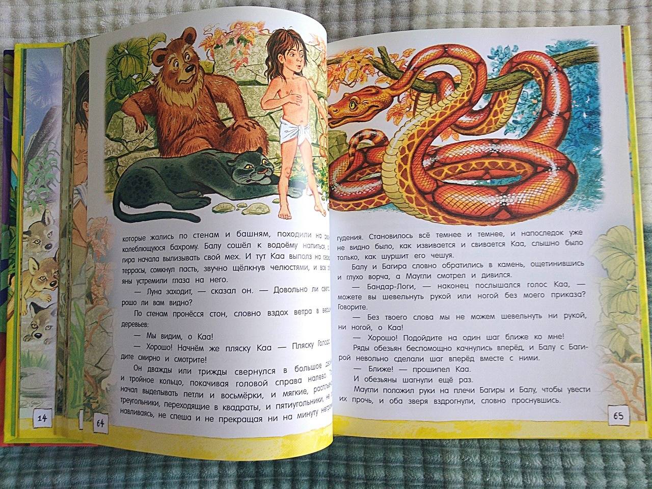 Иллюстрация 78 из 97 для Маугли - Редьярд Киплинг | Лабиринт - книги. Источник: Штаны в клеточку