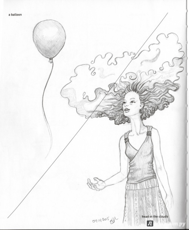 Иллюстрация 29 из 33 для 642 идеи, что нарисовать | Лабиринт - книги. Источник: Катовася