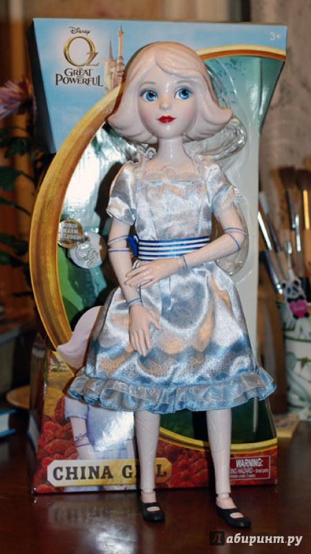 Иллюстрация 17 из 17 для Кукла "Фарфоровая девочка". Disney. 36 см. (К75644) | Лабиринт - игрушки. Источник: Рид