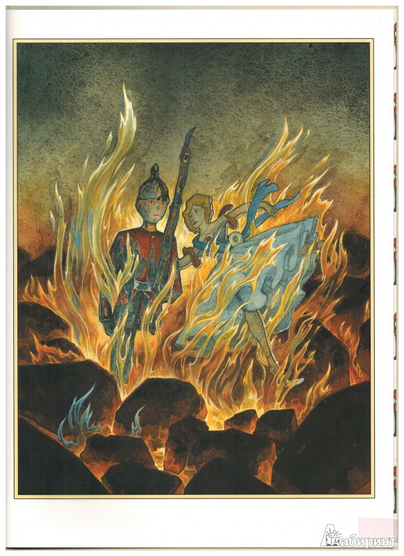Иллюстрация 12 из 12 для Стойкий оловянный солдатик - Ганс Андерсен | Лабиринт - книги. Источник: nathen