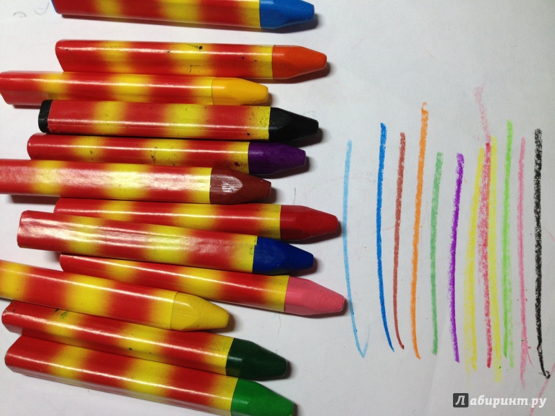 Иллюстрация 4 из 5 для Масляные карандаши треугольные "Кроха" (12 цветов) (12С 871-08) | Лабиринт - канцтовы. Источник: Lulu.