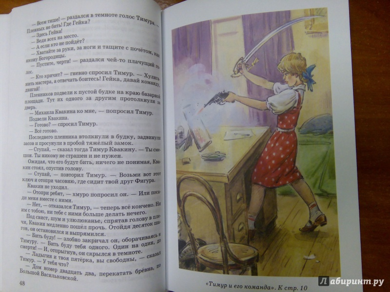 Иллюстрация 20 из 23 для Тимур и его команда - Аркадий Гайдар | Лабиринт - книги. Источник: Архипова  Марина