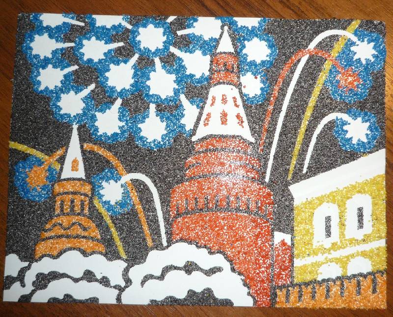 Иллюстрация 18 из 23 для Фреска с рамкой "Кремль" (407026) | Лабиринт - игрушки. Источник: Igra