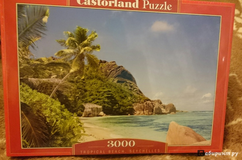 Иллюстрация 2 из 23 для Puzzle-3000. "Пляж, Сейшелы" (С-300228) | Лабиринт - игрушки. Источник: Лабиринт