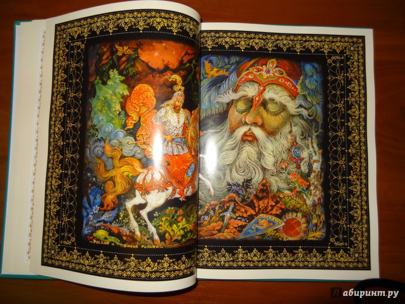 Иллюстрация 20 из 31 для Pushkin's Fairy Tales - Alexander Pushkin | Лабиринт - книги. Источник: Лабиринт