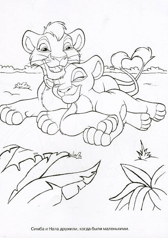 Иллюстрация 2 из 3 для Король лев № РК 0806. Волшебная раскраска | Лабиринт - книги. Источник: РИВА