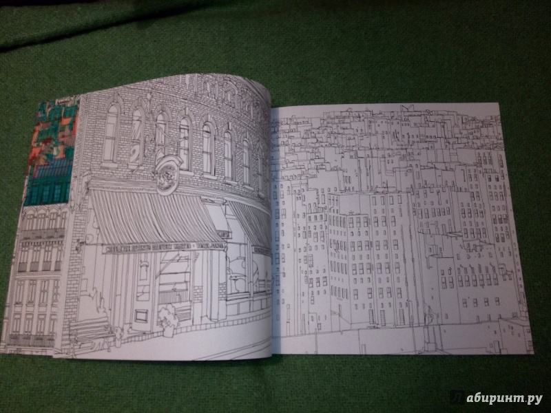 Иллюстрация 28 из 67 для Удивительные города. Раскраска-путешествие по местам, реальным и выдуманным - Стив Макдональд | Лабиринт - книги. Источник: Ulitos
