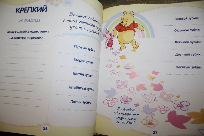 Иллюстрация 11 из 21 для Первая книга малыша. Альбом для всей семьи. Розовая обложка | Лабиринт - сувениры. Источник: Филосея