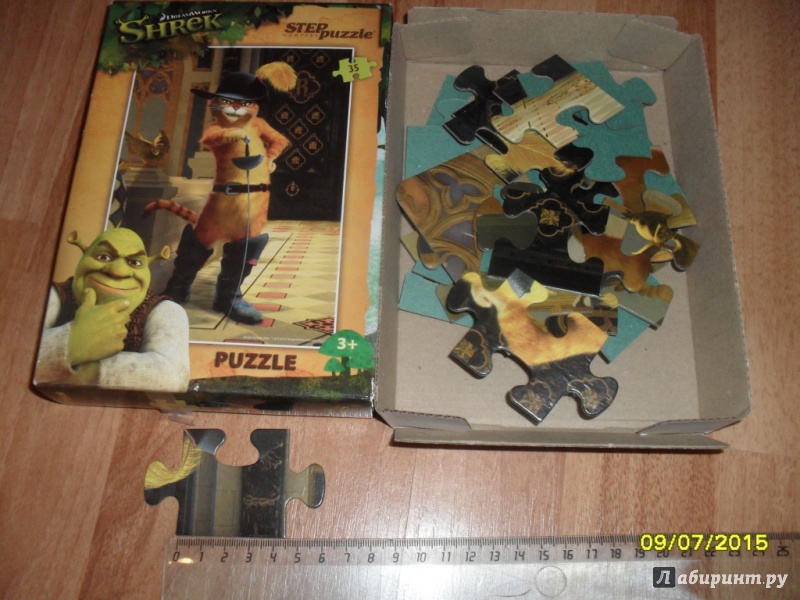 Иллюстрация 3 из 4 для Step Puzzle-35 "Кот в сапогах" (91130) | Лабиринт - игрушки. Источник: Ромашка)