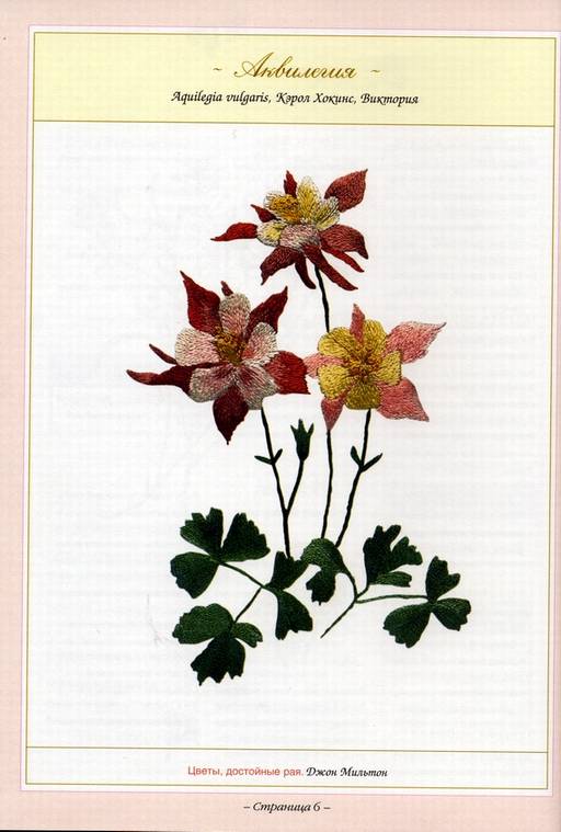 Иллюстрация 17 из 20 для Вышитые цветы | Лабиринт - книги. Источник: Panterra