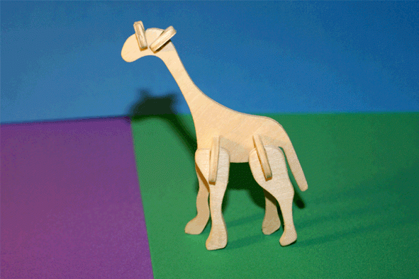 Иллюстрация 5 из 8 для Жираф (MA1003) | Лабиринт - игрушки. Источник: РИВА