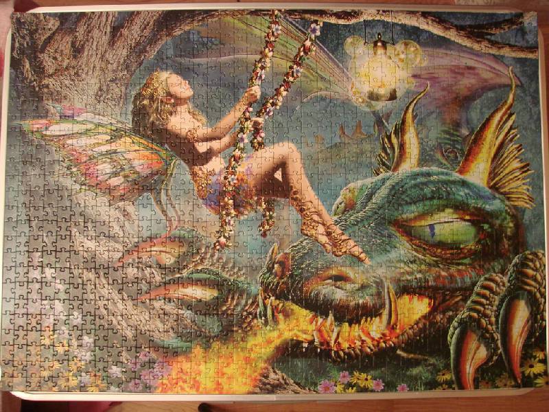 Иллюстрация 2 из 6 для Step Puzzle-1000 "Красавица и дракон" (79505) | Лабиринт - игрушки. Источник: scorPIONsha