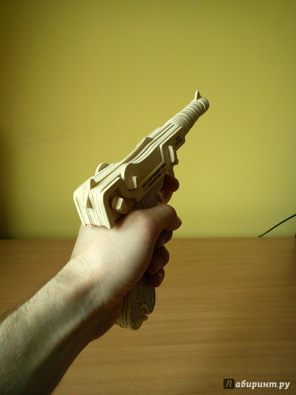 Иллюстрация 5 из 6 для Пистолет "Люгер" (G-P120) | Лабиринт - игрушки. Источник: Данилов  Александр Сергеевич