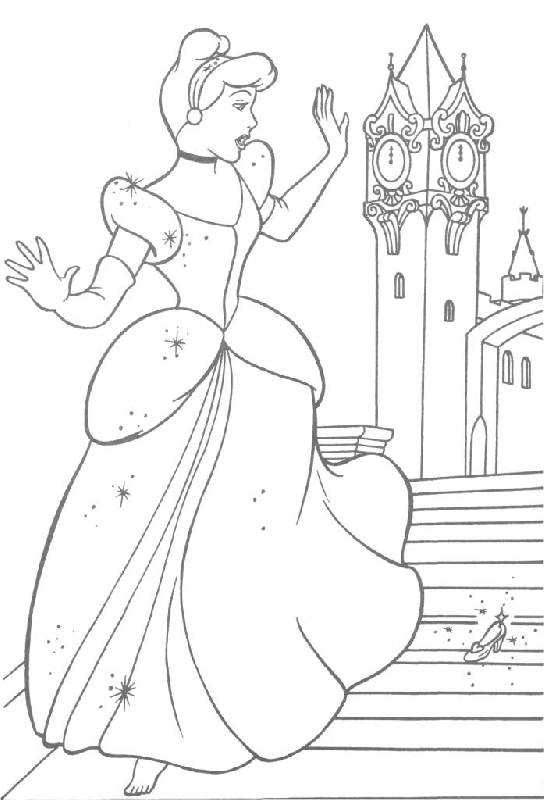 Иллюстрация 2 из 4 для Волшебная раскраска "Золушка" (№ 1021) | Лабиринт - книги. Источник: Дашина мама