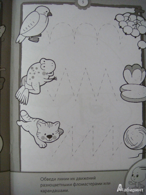 Иллюстрация 12 из 12 для Рисуем и развиваем. Раскраска "Моторика руки". От 4 лет | Лабиринт - книги. Источник: Glan