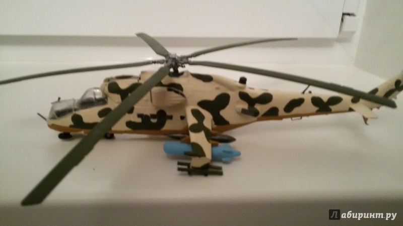Иллюстрация 8 из 21 для Советский ударный вертолет Ми-24 В/ВП "Крокодил" (7293) | Лабиринт - игрушки. Источник: Уйхази  Ксения Бериковна