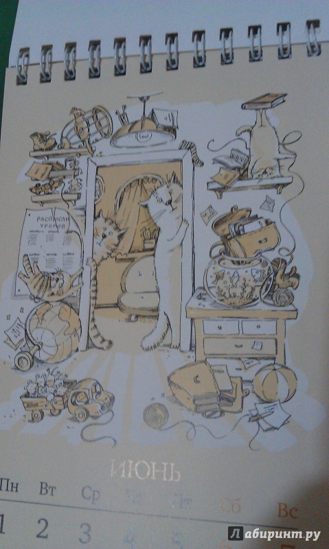 Иллюстрация 9 из 13 для Календарь-домик 2015 "Кошкин дом" | Лабиринт - сувениры. Источник: Крестова