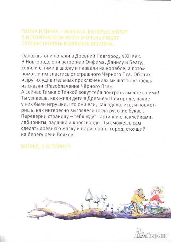 Иллюстрация 15 из 31 для Тимка и Тинка в Древнем Новгороде. Развивающие игры - Мария Шапиро | Лабиринт - книги. Источник: Штерн  Яна
