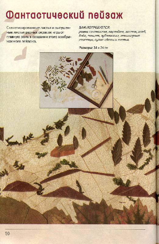 Иллюстрация 28 из 28 для Оригинальные картины из цветов и листьев - Анна Лузи | Лабиринт - книги. Источник: Росинка