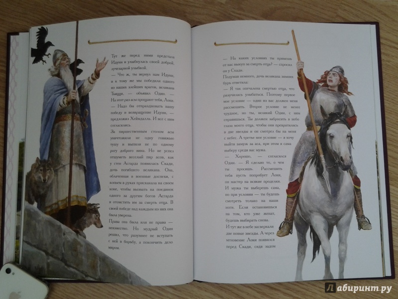Иллюстрация 34 из 72 для Молот Тора. Скандинавские легенды | Лабиринт - книги. Источник: Olga