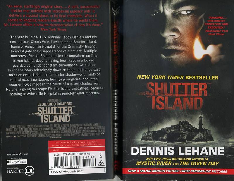 Иллюстрация 2 из 5 для Shutter Island - Dennis Lehane | Лабиринт - книги. Источник: Иванна