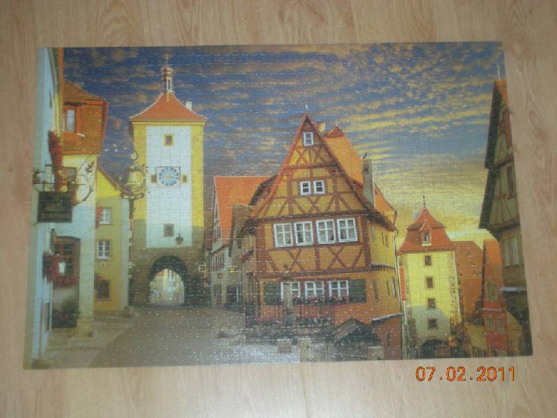 Иллюстрация 4 из 5 для Step Puzzle-1500  Ротенбург. Германия (83006) | Лабиринт - игрушки. Источник: Таранова  Елизавета