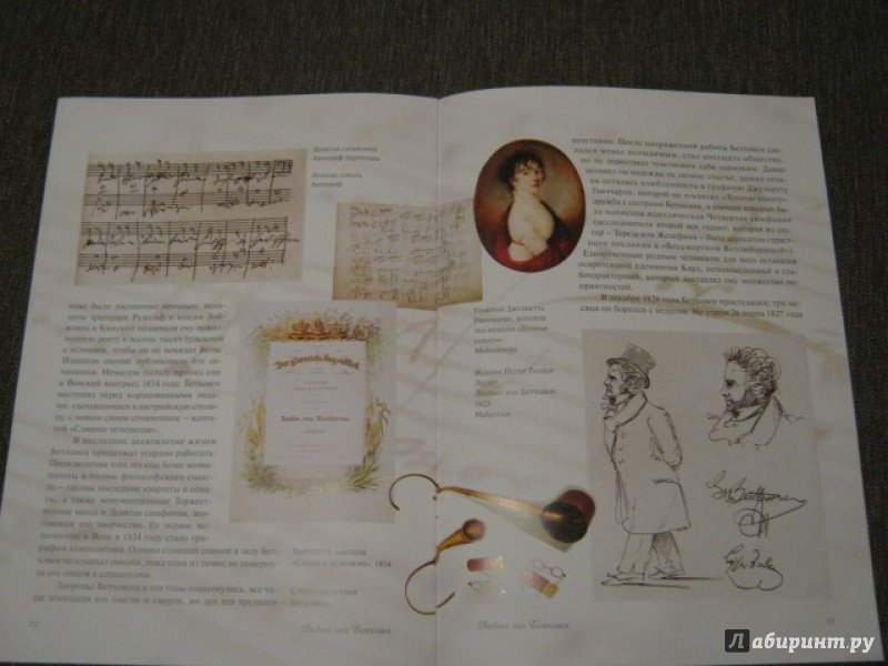 Иллюстрация 29 из 31 для Людвиг ван Бетховен. Жизнь и творчество | Лабиринт - книги. Источник: Гришина мама