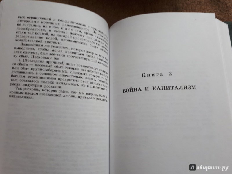 Иллюстрация 6 из 11 для Собрание сочинений. Том 3. Роскошь и капитализм. Война и капитализм - Вернер Зомбарт | Лабиринт - книги. Источник: Discourse-monger