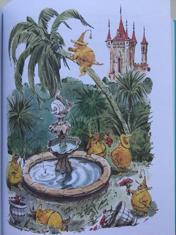 Иллюстрация 95 из 208 для Приключения Чиполлино - Джанни Родари | Лабиринт - книги. Источник: Marble nymph