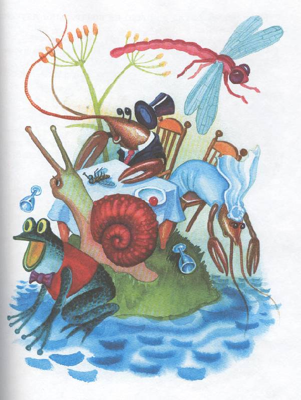 Иллюстрация 5 из 9 для Сказки. Русские писатели - детям | Лабиринт - книги. Источник: Пчёлка Майя