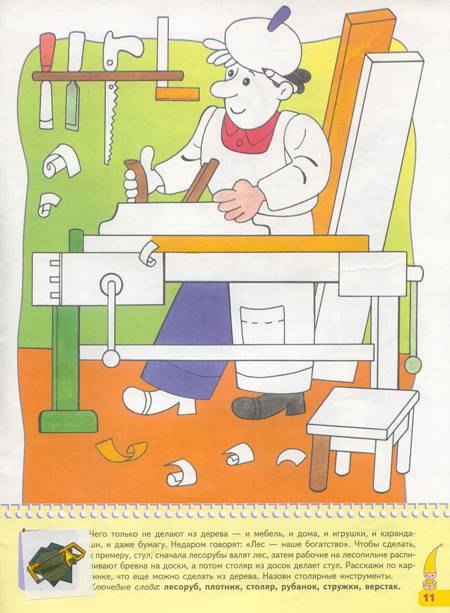 Иллюстрация 16 из 17 для Что из чего? Для занятий с детьми от 4 до 5 лет. | Лабиринт - книги. Источник: SvetaSan