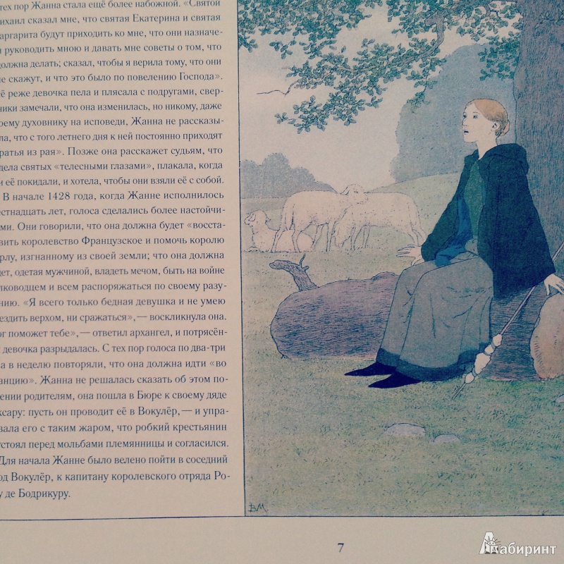 Иллюстрация 11 из 39 для Жанна д'Арк - Монвель Морис Буте де | Лабиринт - книги. Источник: Хндамян  Ксения