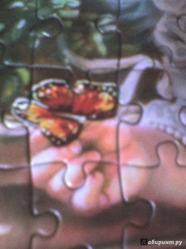 Иллюстрация 5 из 9 для Puzzle-180 "Ангел с бабочкой" (В-018208) | Лабиринт - игрушки. Источник: Роза с шипами
