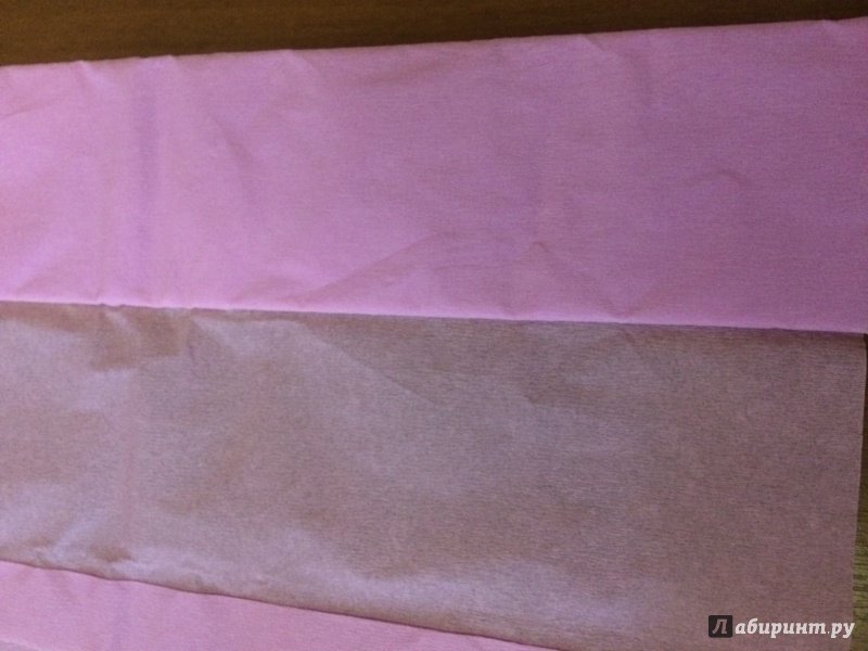 Иллюстрация 3 из 3 для Бумага цветная креповая (пастельные цвета, нежно-розовый) (2-058/07) | Лабиринт - канцтовы. Источник: Avagyan Mariam