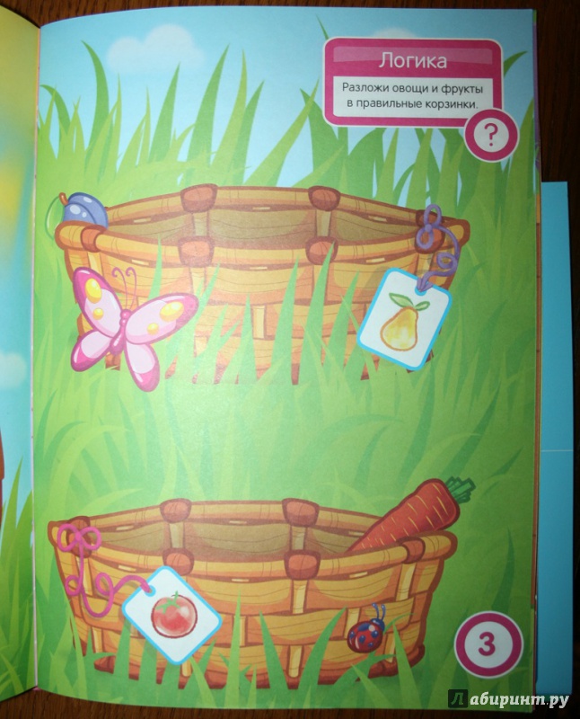 Иллюстрация 12 из 23 для Овощи и фрукты. Развивающая книга с наклейками для детей от 2 лет - С. Разин | Лабиринт - книги. Источник: Рудис  Александра