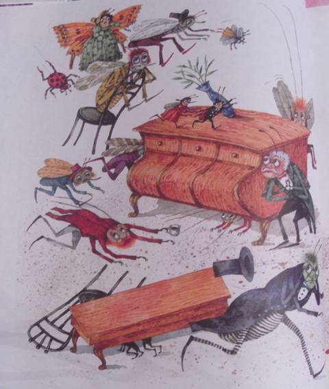 Иллюстрация 17 из 28 для Тараканище и другие сказки - Корней Чуковский | Лабиринт - книги. Источник: ale2786