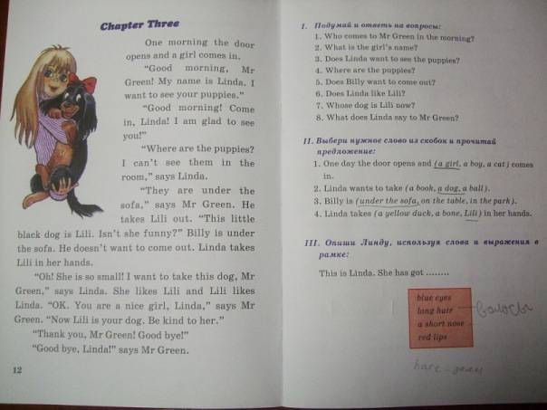 Иллюстрация 8 из 23 для Собачьи истории: книга для чтения на английском языке с упражнениями - И. Ланге | Лабиринт - книги. Источник: Капочка