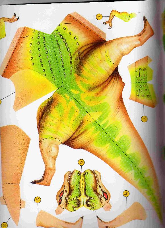 Иллюстрация 4 из 11 для Чудо-страницы: Динозавры | Лабиринт - игрушки. Источник: С  М В