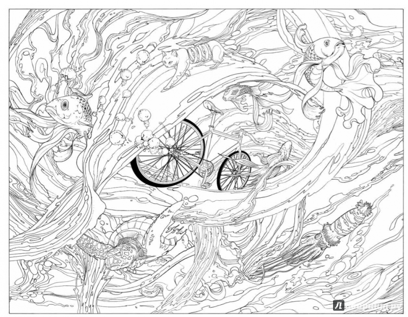 Иллюстрация 19 из 88 для Вокруг света на велосипеде. Раскраска-путешествие на край земли - Дзян Шань | Лабиринт - книги. Источник: Кротова  Алена
