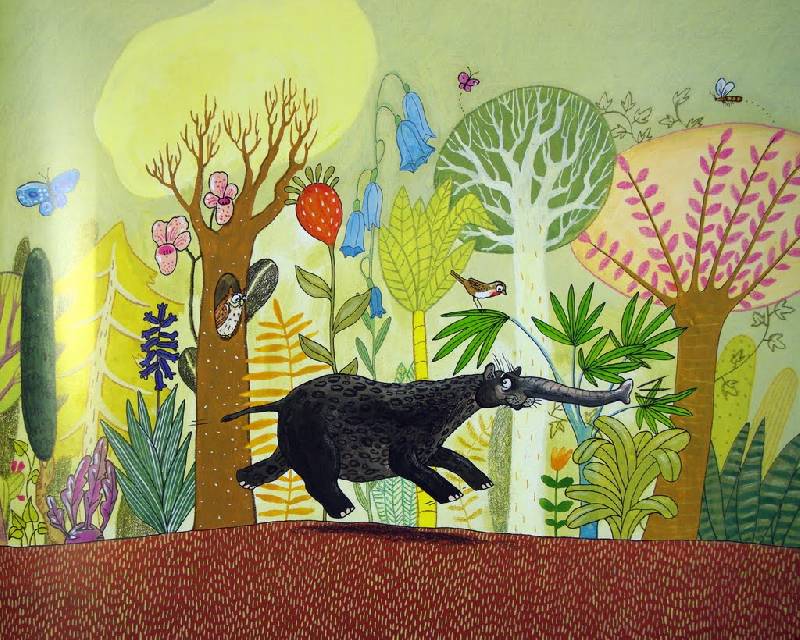 Иллюстрация 20 из 39 для Пантера в чудесном саду - Карау Мартин | Лабиринт - книги. Источник: Валерия