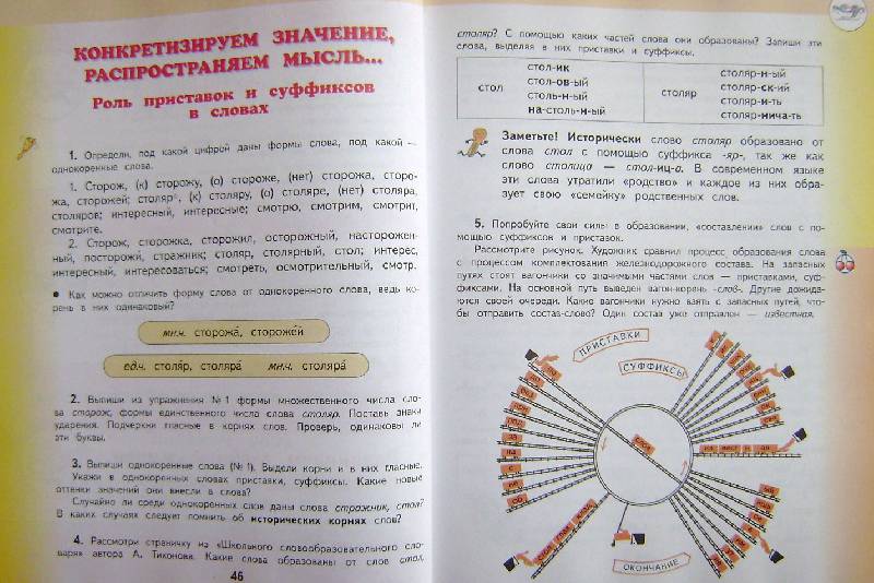 Иллюстрация 7 из 15 для Русский язык для 3 класса четырехлетней начальной школы. В 2 частях. Часть 2 - Любовь Желтовская | Лабиринт - книги. Источник: BOOKвочка