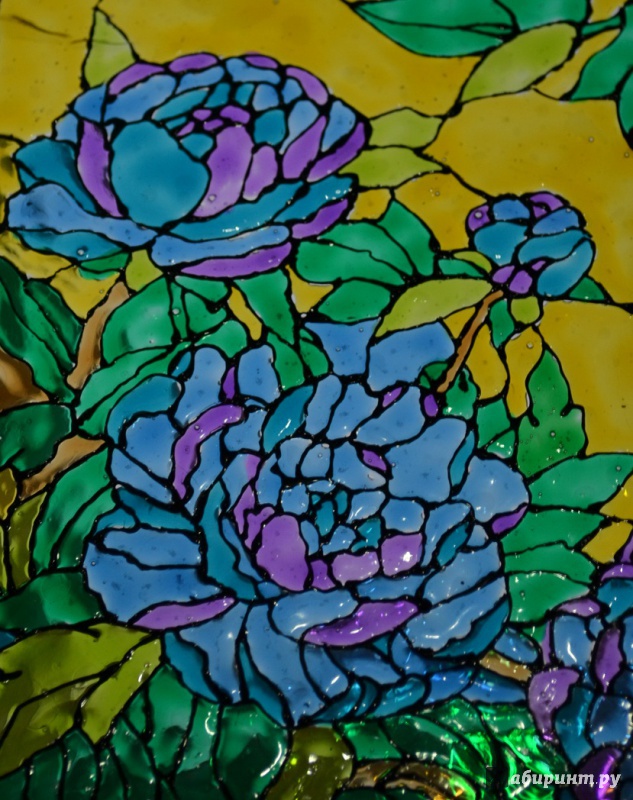 Иллюстрация 13 из 21 для Набор витражных красок 6 цветов по 22 мл.(18692) | Лабиринт - игрушки. Источник: Шувалова  Екатерина Викторовна