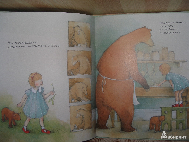 Иллюстрация 55 из 57 для Моди и Медведь - Джен Ормерод | Лабиринт - книги. Источник: Линок_