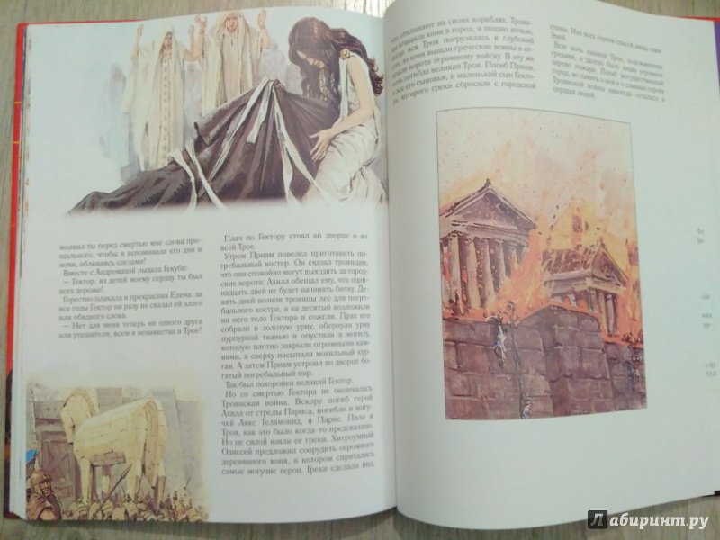 Иллюстрация 12 из 30 для Илиада. Троянская война - Гомер | Лабиринт - книги. Источник: Тайна